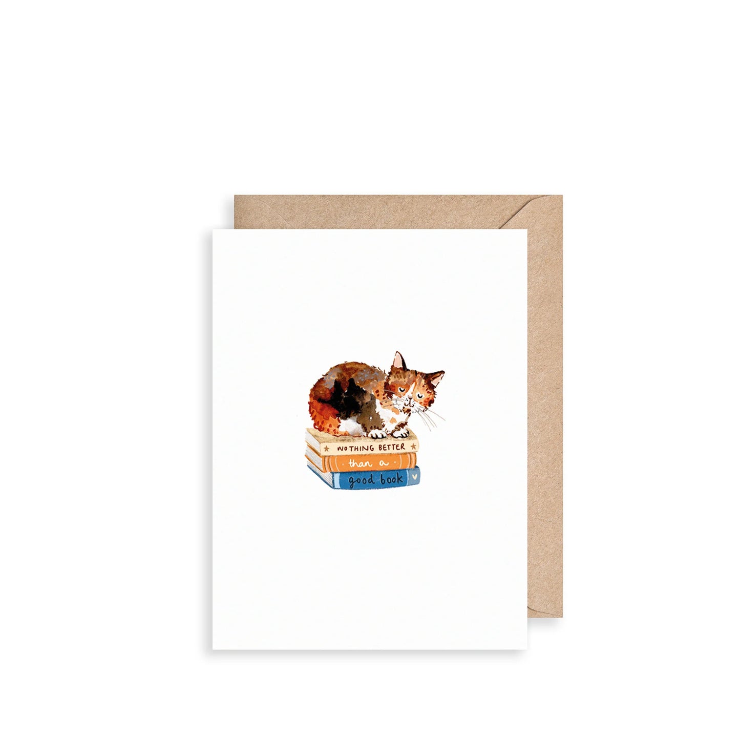 Louise Mulgrew Nothing Better Than A Good Book Mini Card