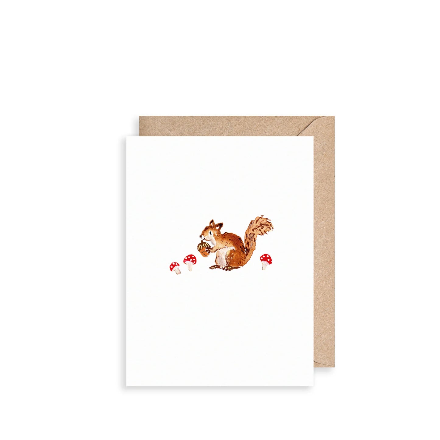 Louise Mulgrew Squirrel Mini Card