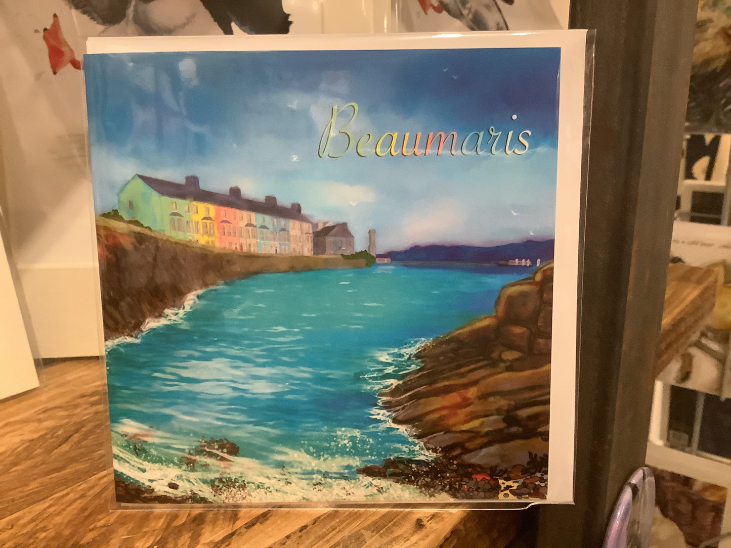 Beaumaris Card by Puffin Prints