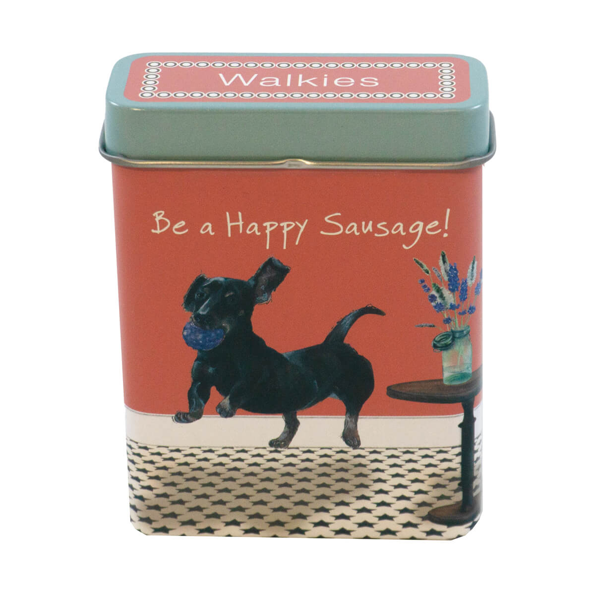 Dachshund Walkies Treat Tin