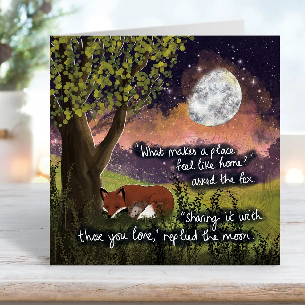‘Feels Like Home' Single Greeting Card