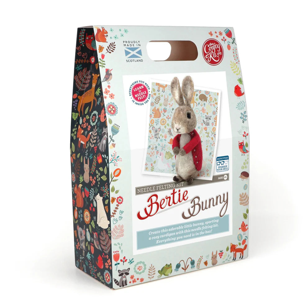 Bertie Bunny Needle Felting Craft Kit