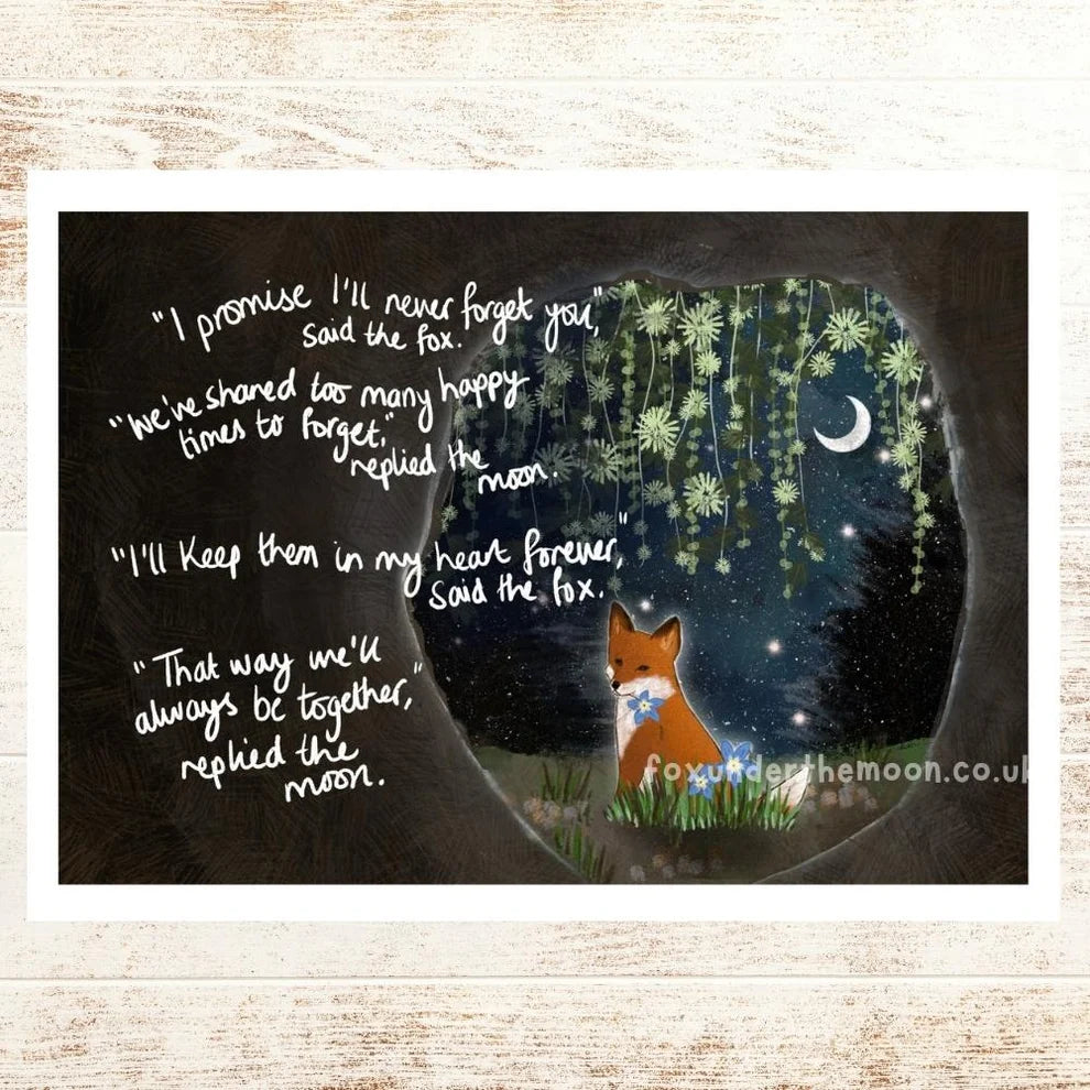 'Forget Me Not' Art Print