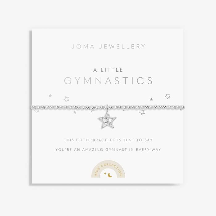 Joma Jewellery Kids' A Little ' Gymnastics ' Bracelet