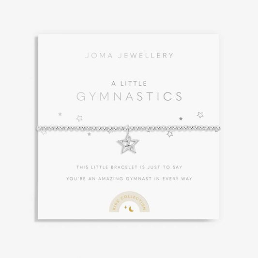 Joma Jewellery Kids' A Little ' Gymnastics ' Bracelet