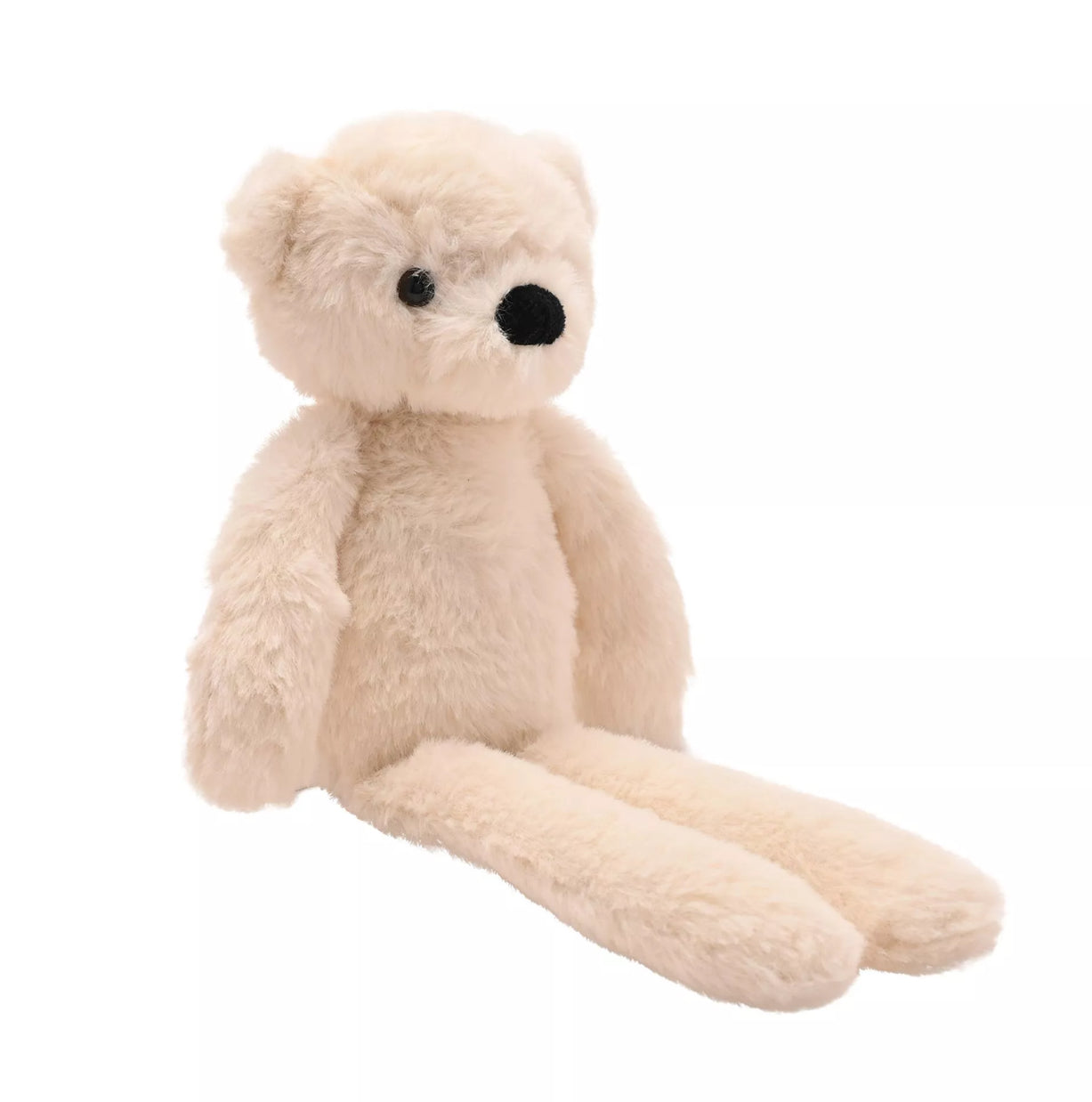 Lola The Plush Long Leg Cream Teddy Bear 30cm