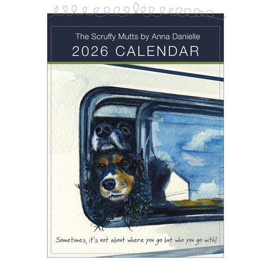 2026 Scruffy Mutts’ Dog Calendar