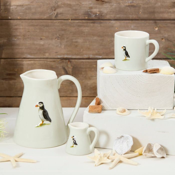 Puffin Stoneware Ceramic Mug