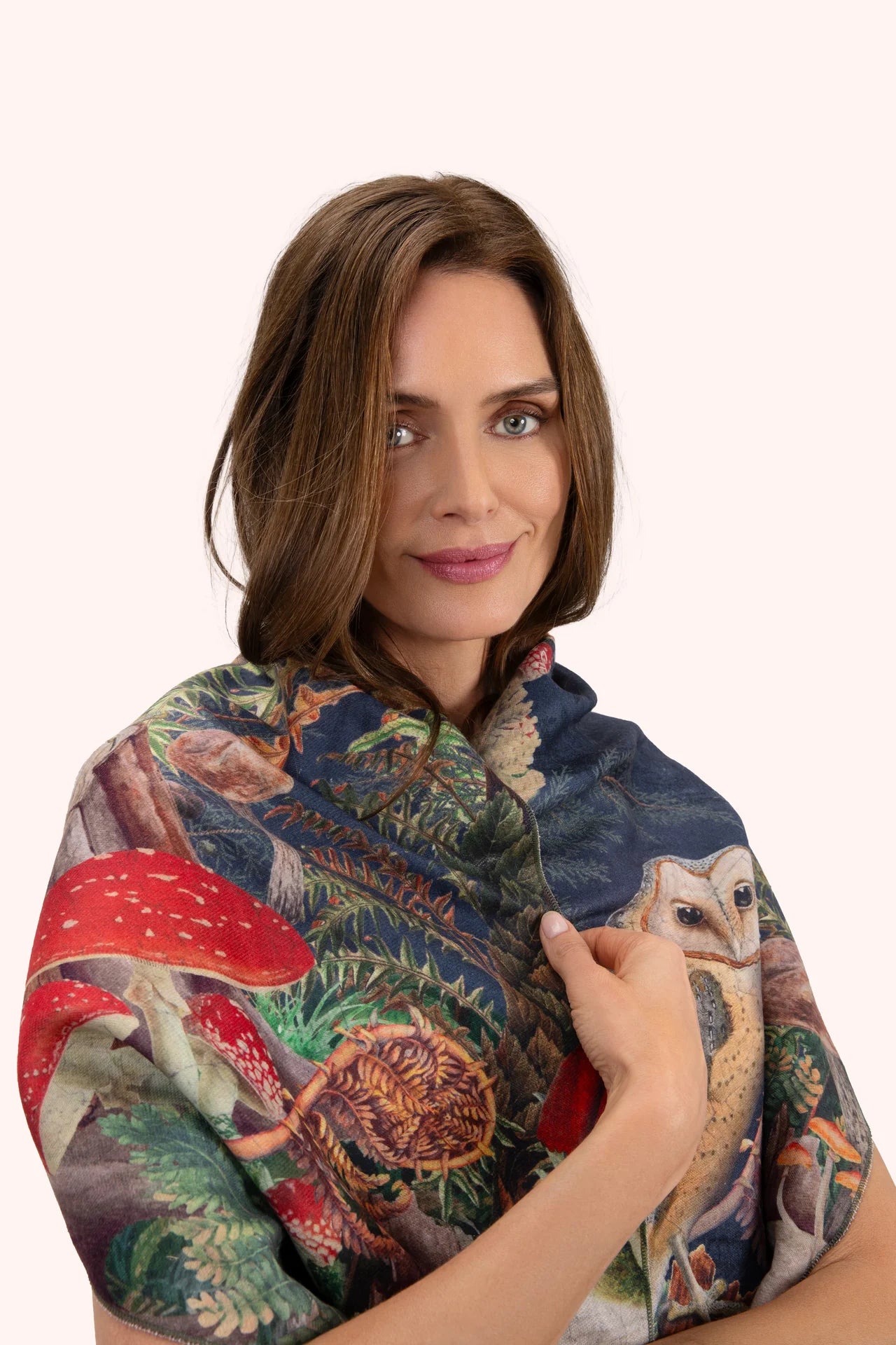 Powder Luxury Owl Scarf