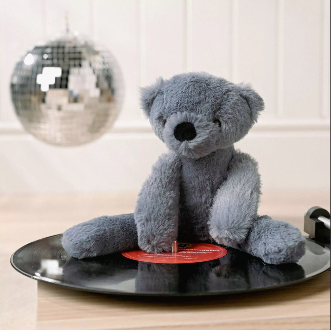 Pip The Plush Long Leg Blue Teddy Bear 30cm