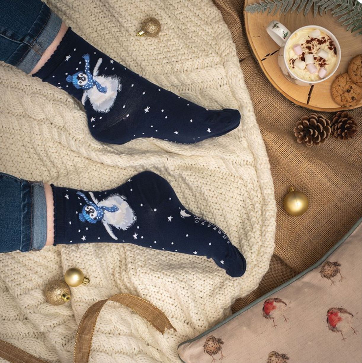 ‘Winter Wonderland’ Penguin Socks