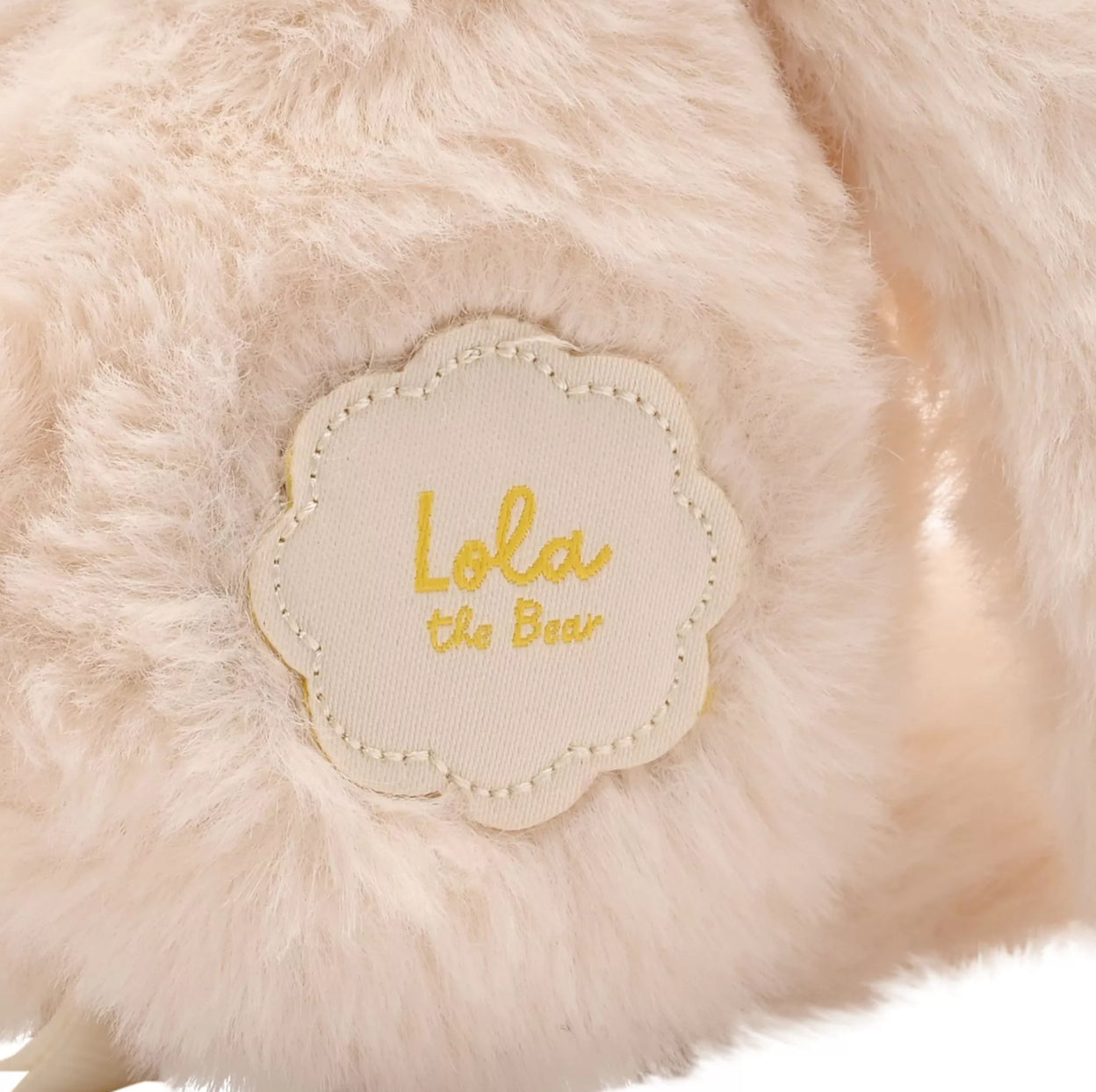 Lola The Plush Long Leg Cream Teddy Bear 30cm