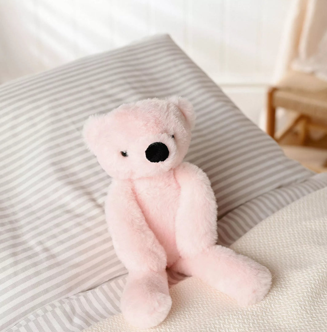 Willow The Plush Long Leg Pink Teddy Bear 30cm