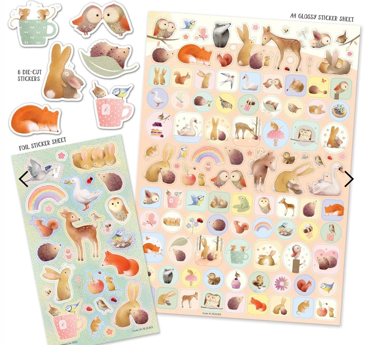 Ginger Betty Paper Projects Mega Sticker Pack