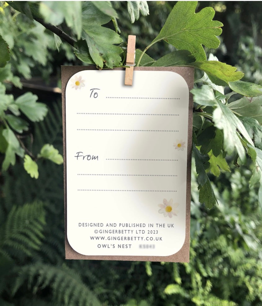 Ginger Betty “Great Friend” Keepsake Card