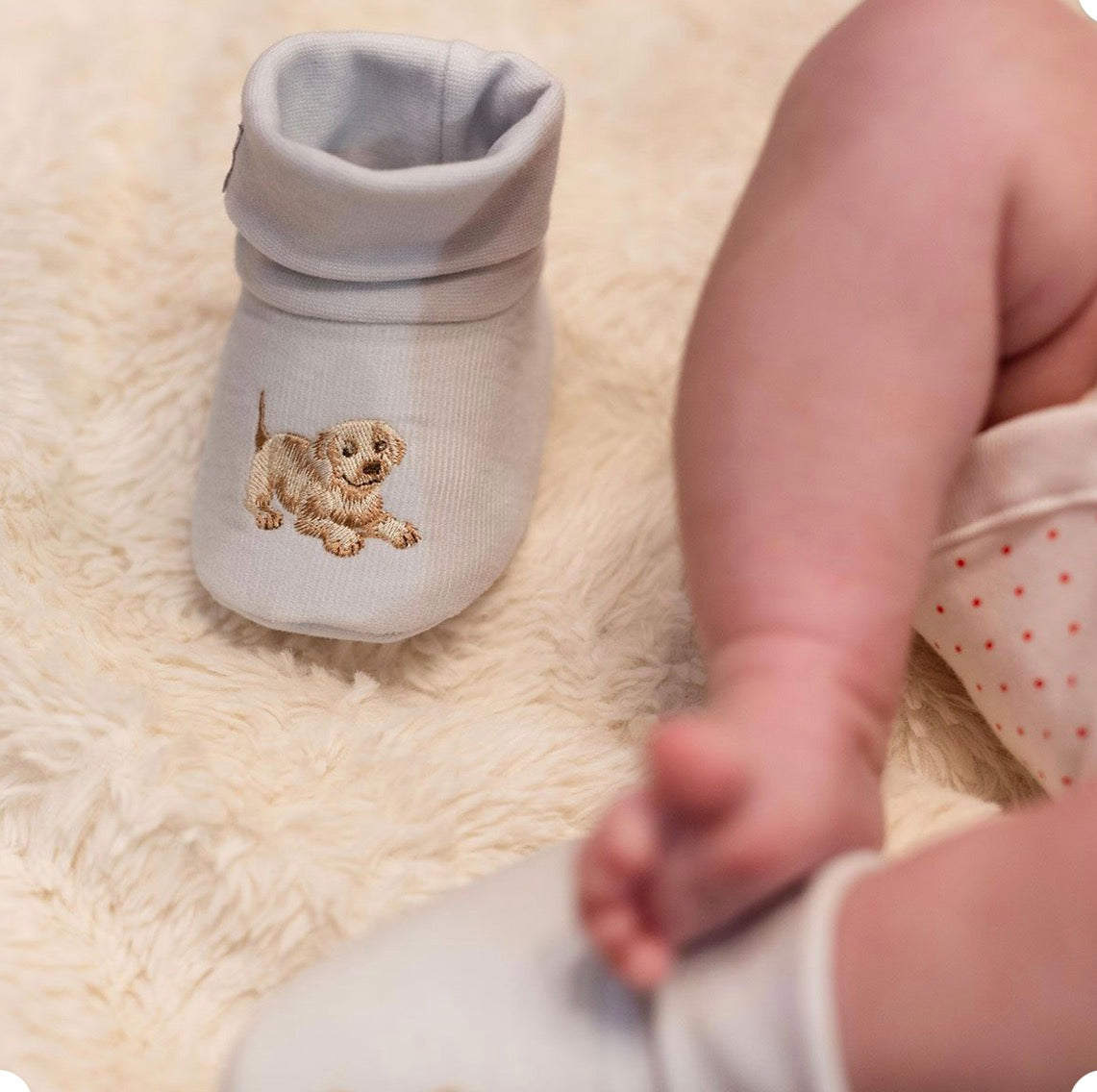 Wrendale Little Paws Baby Booties