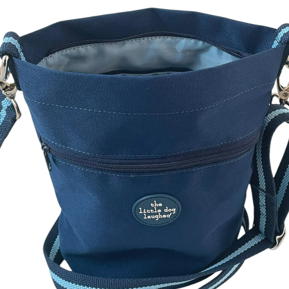 Little Dog Laughed Dog Walking Bag Navy