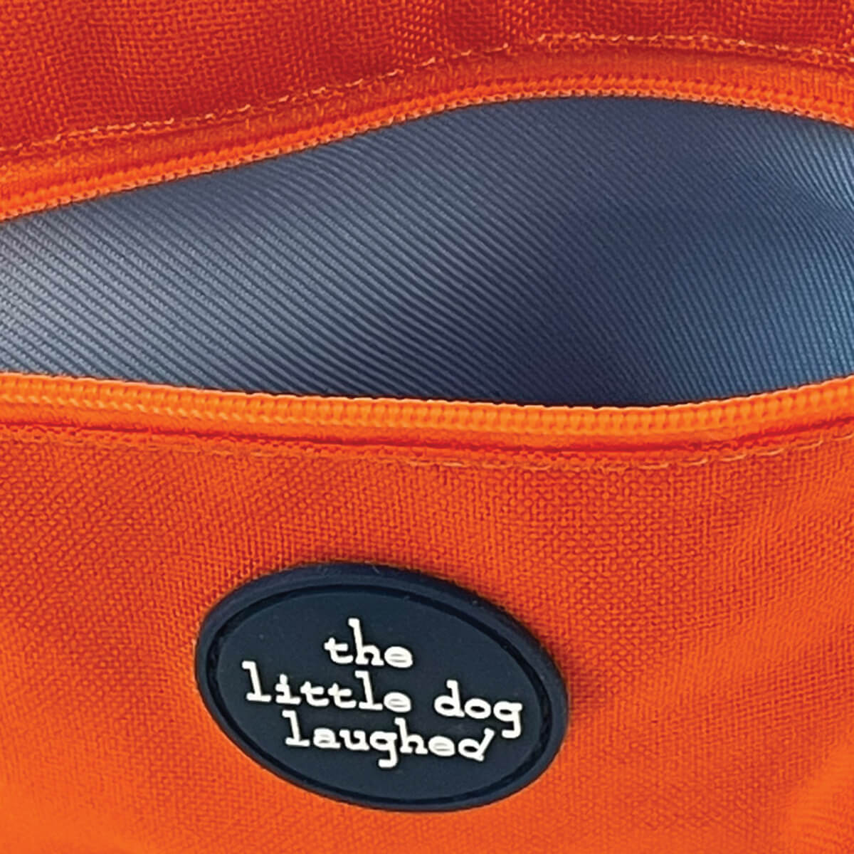 Little Dog Laughed Dog Walking Bag Orange