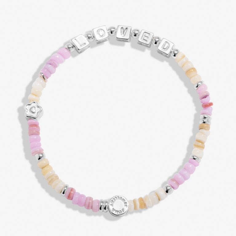 Kids' Happy Little Moments 'Lovely Daughter' Bracelet In Silver Plating