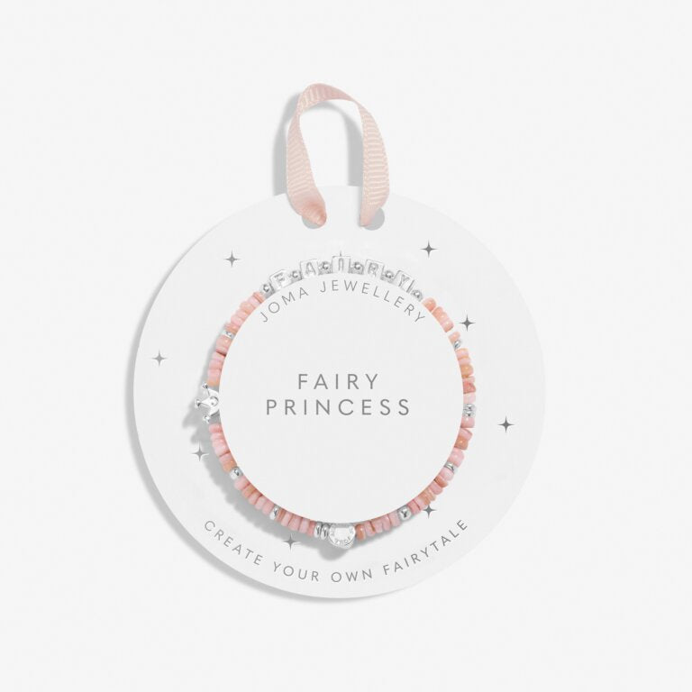 Kids' Happy Little Moments 'Fairy Princess' Bracelet In Silver Plating