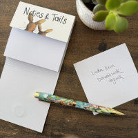Notes & Tails Mini Rabbit Magnetic Notepad