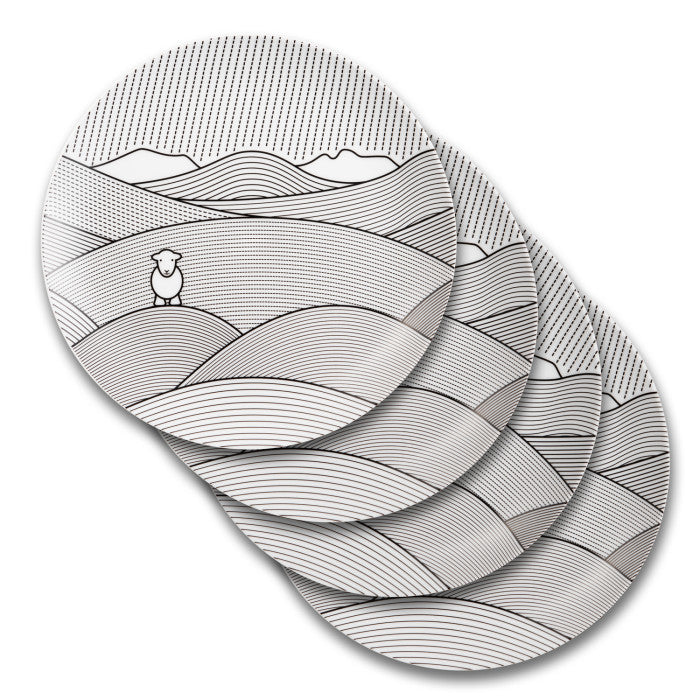 Line Picnic Plate Set
