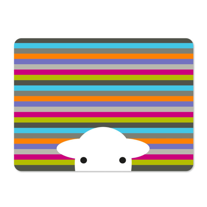 Peep Stripe Placemat- Set Of 4