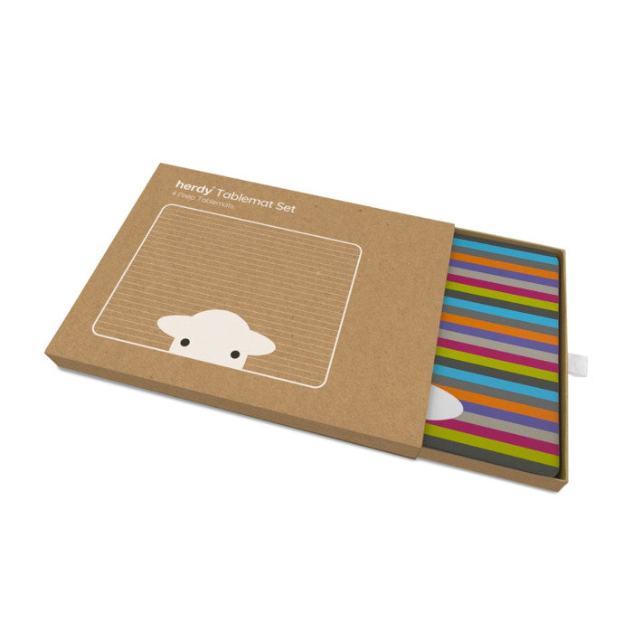 Peep Stripe Placemat- Set Of 4