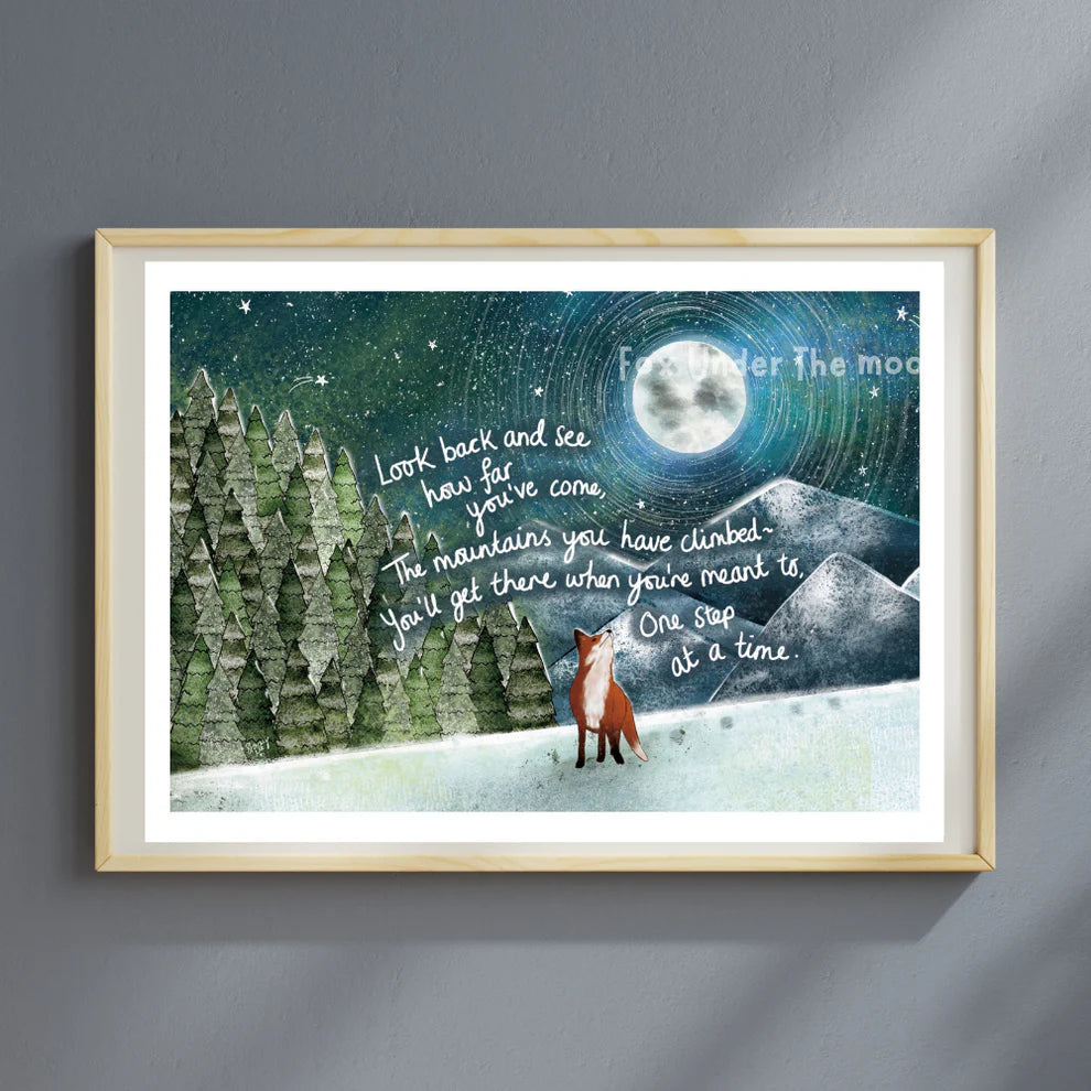 ‘Mountains' Art Print