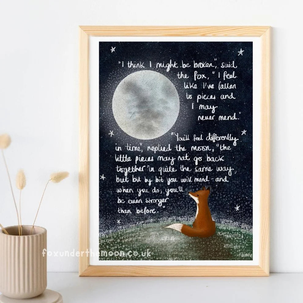 ‘Broken' Art Print