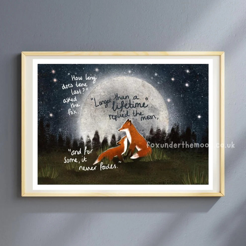 ‘A Lifetime' Art Print