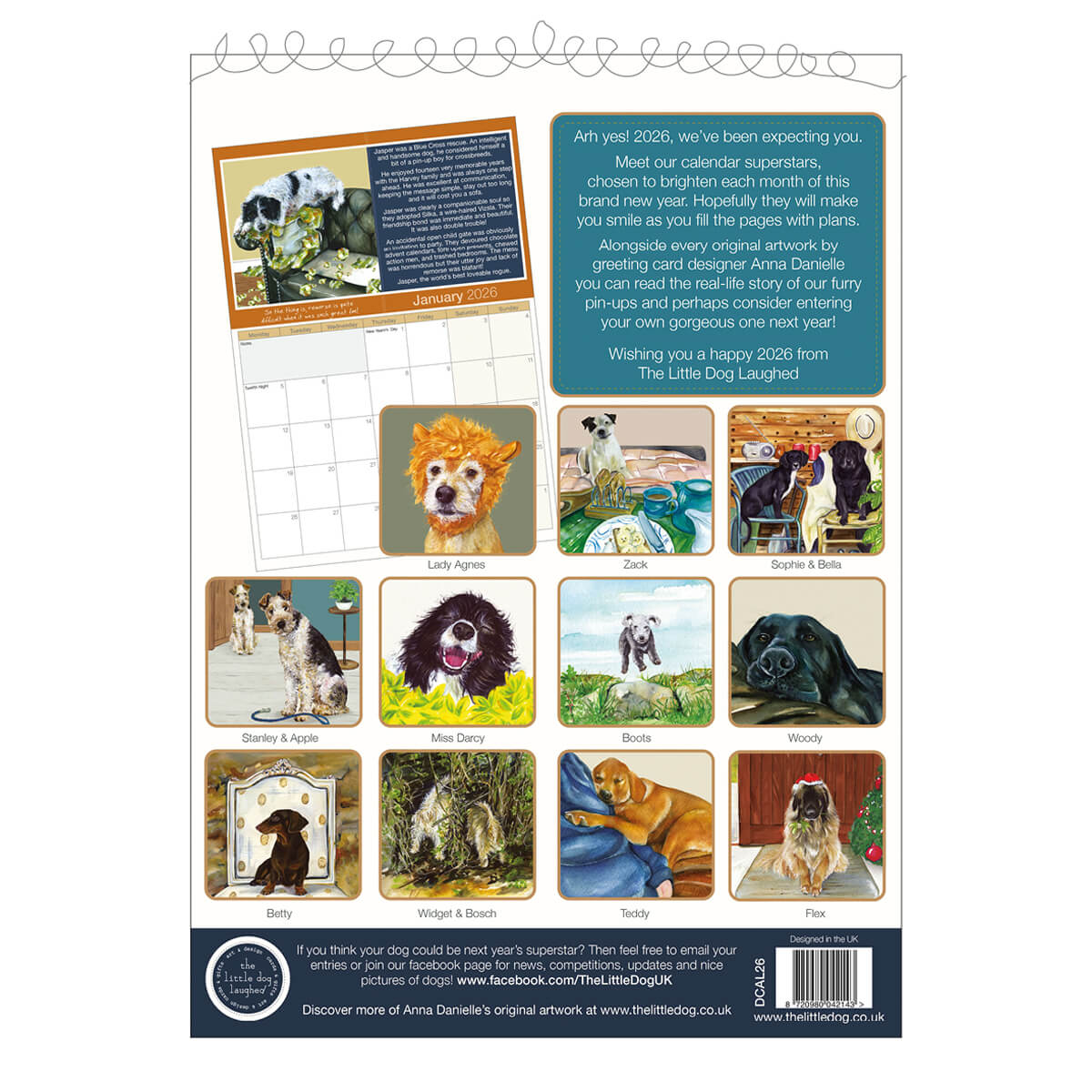 2026 Scruffy Mutts’ Dog Calendar
