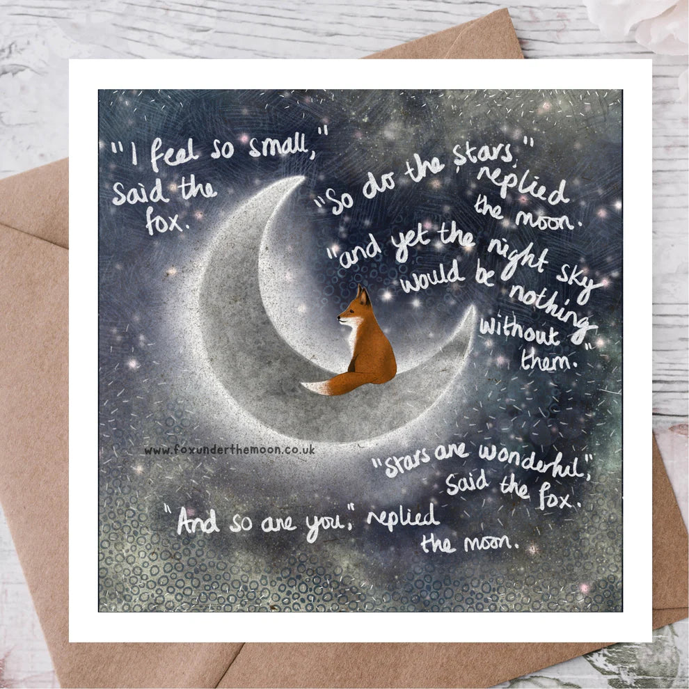 ‘Small’ Greetings Card