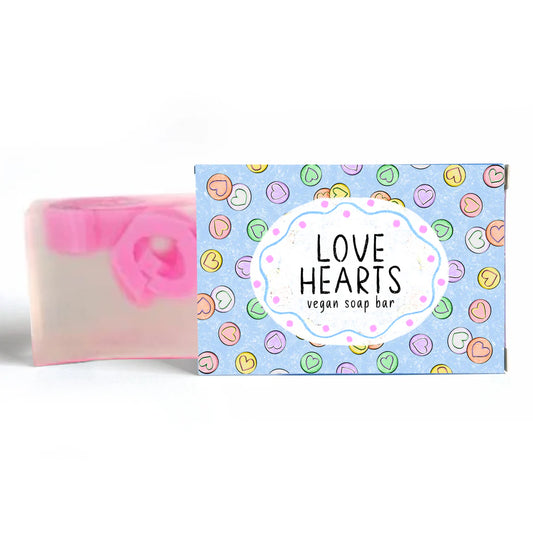 Neon Magpie Love Hearts Soap Bar