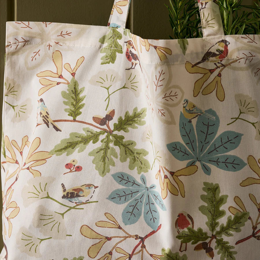 Orchard Birds Folding Shopping Bag