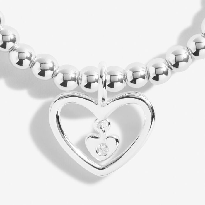 A Little 'Always Remembered' Bracelet in Silver Plating