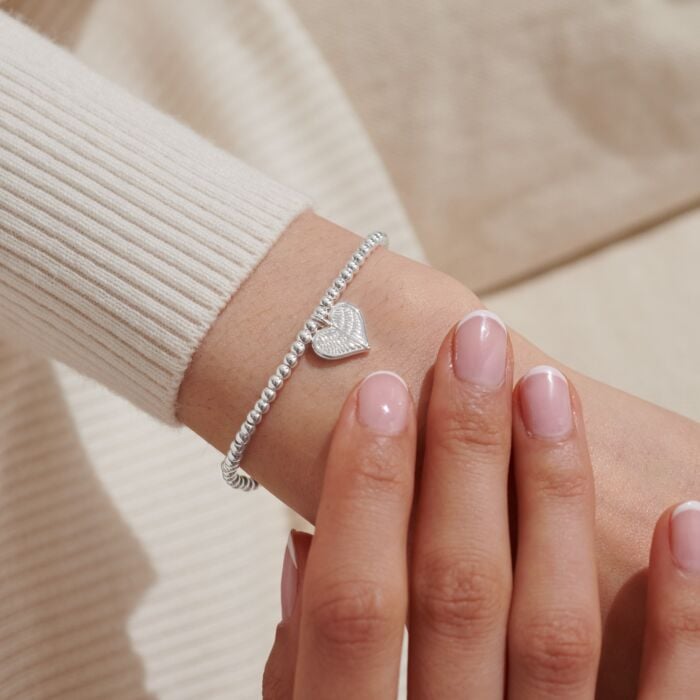 A Little 'Always Remembered' Bracelet in Silver Plating