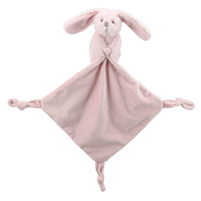 Bunny (Pink) – Finger Puppet Comforter