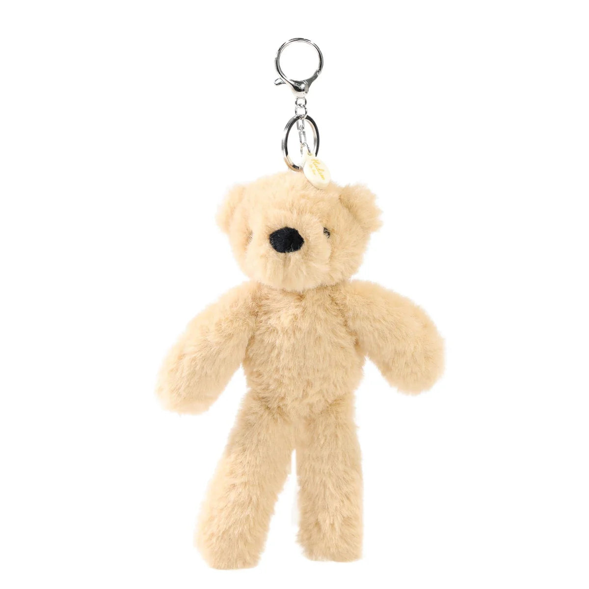 Hudson The Plush Light Brown Bear Keyring
