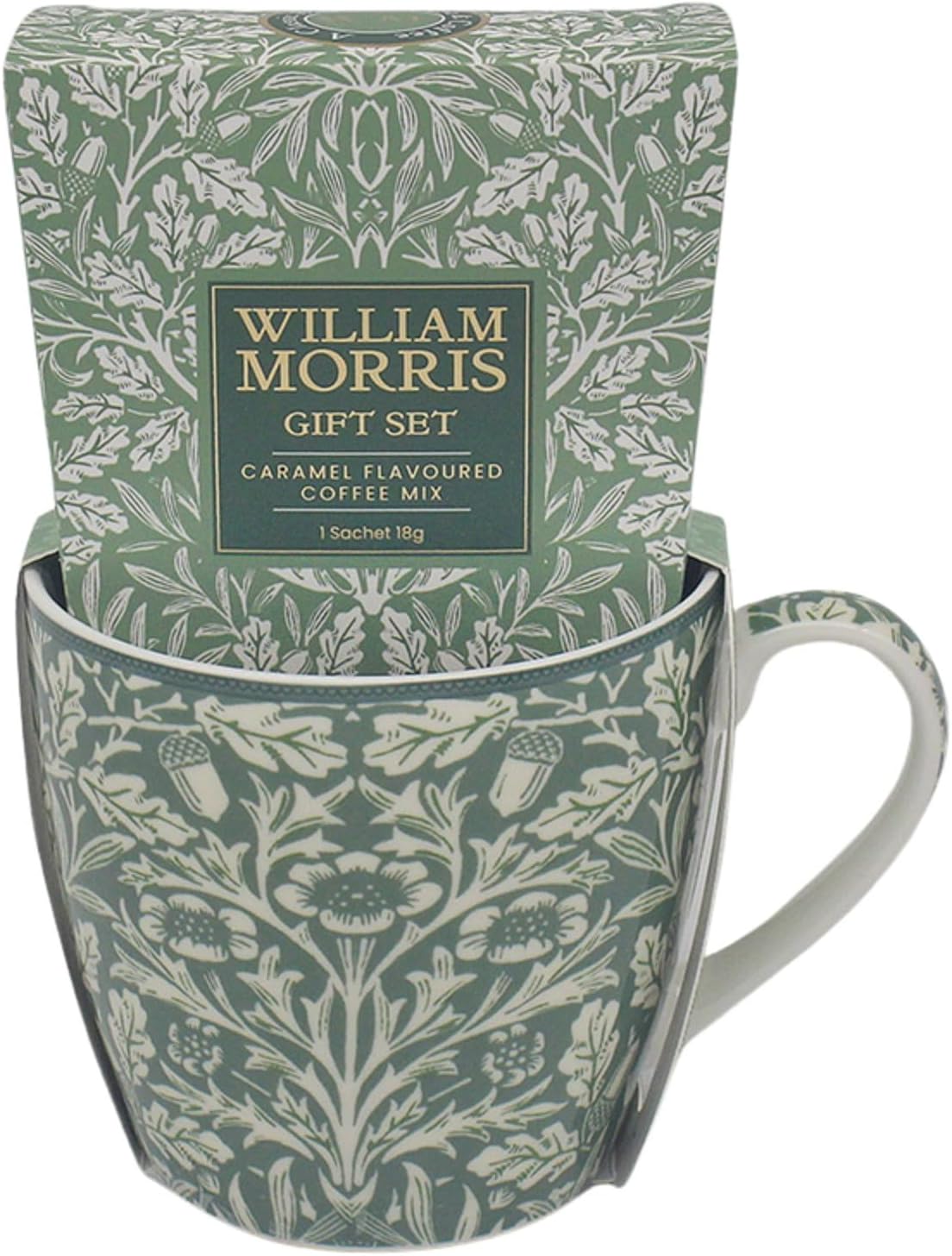 William Morris Coffee & Art Gift Set Mug - Acorns