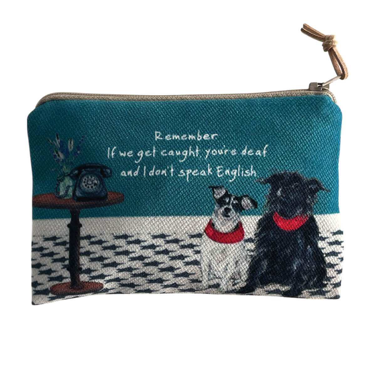 Terrier Dogs Mini Card Purse