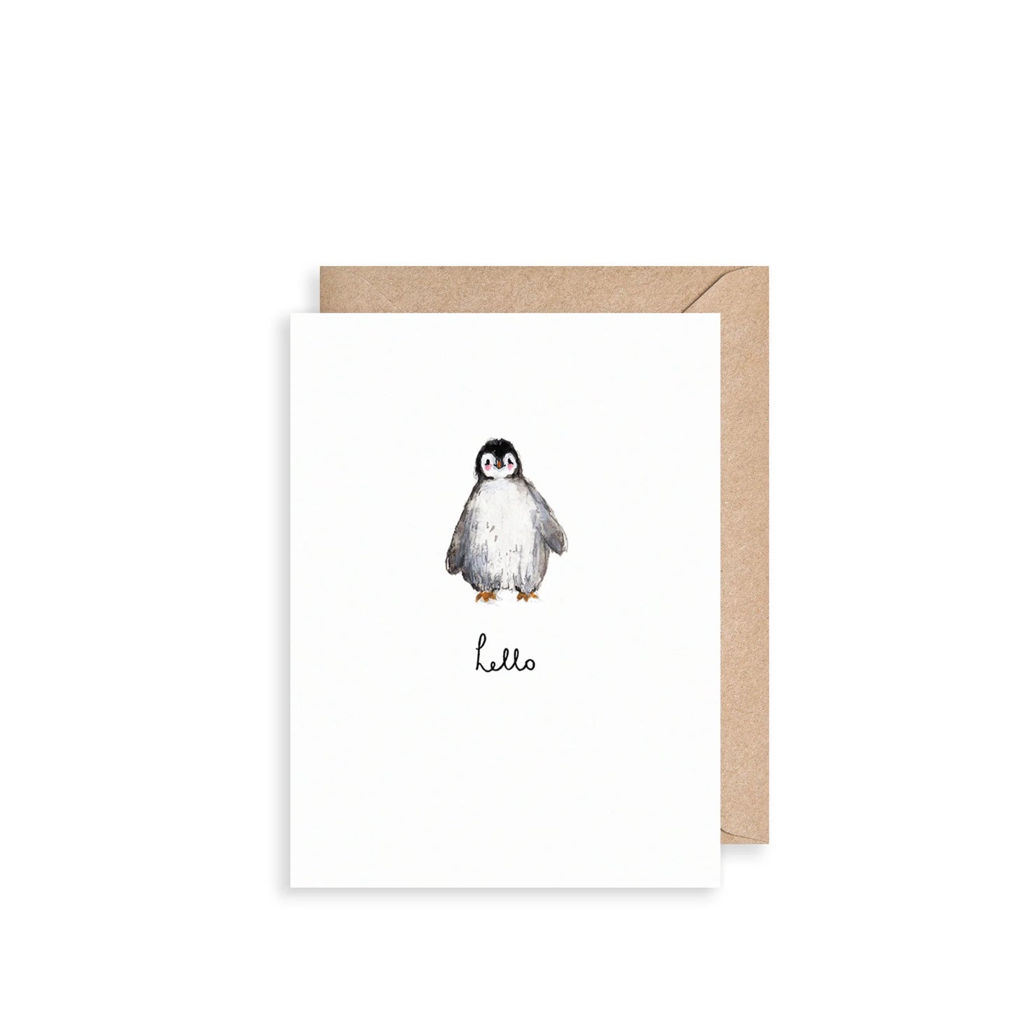 Louise Mulgrew Penguin Hello Mini Card