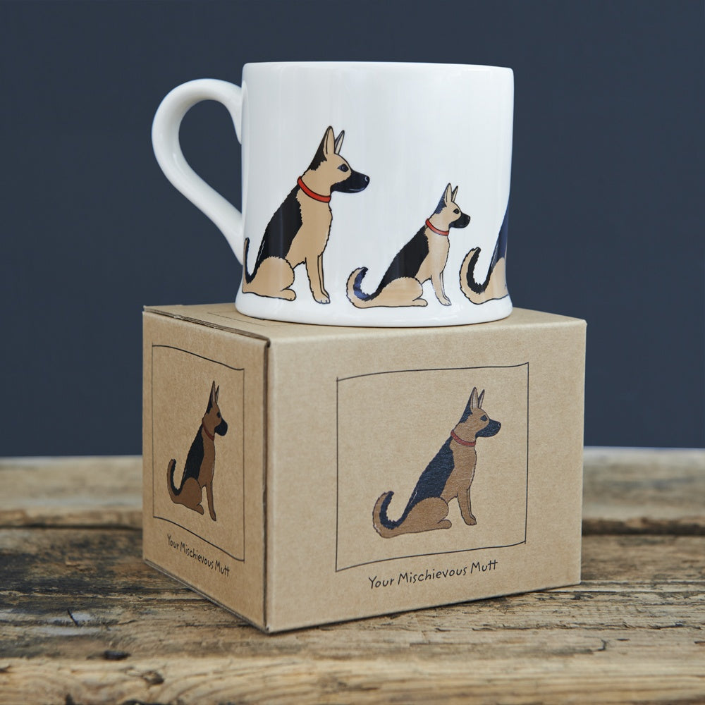 German Shepherd Mug by Sweet William