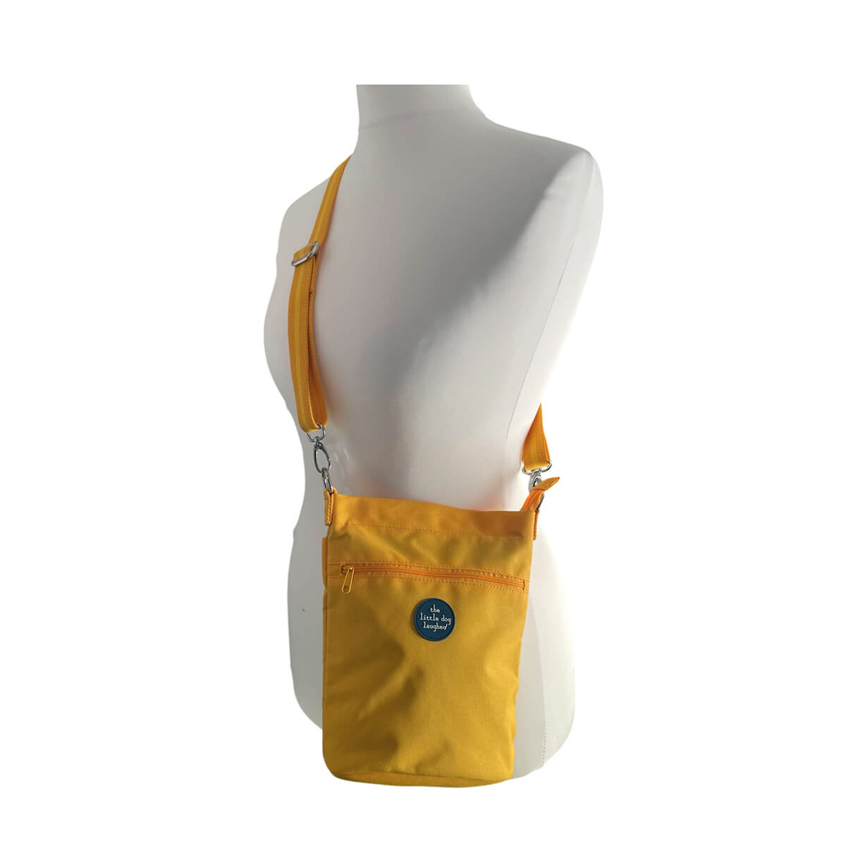 Little Dog Laughed Dog Walking Bag Yellow