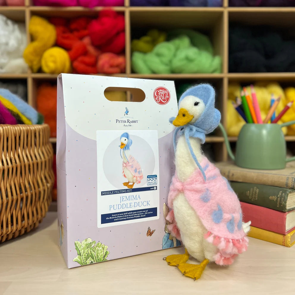 Beatrix Potter Jemima Puddleduck Needle Felting Craft Kit