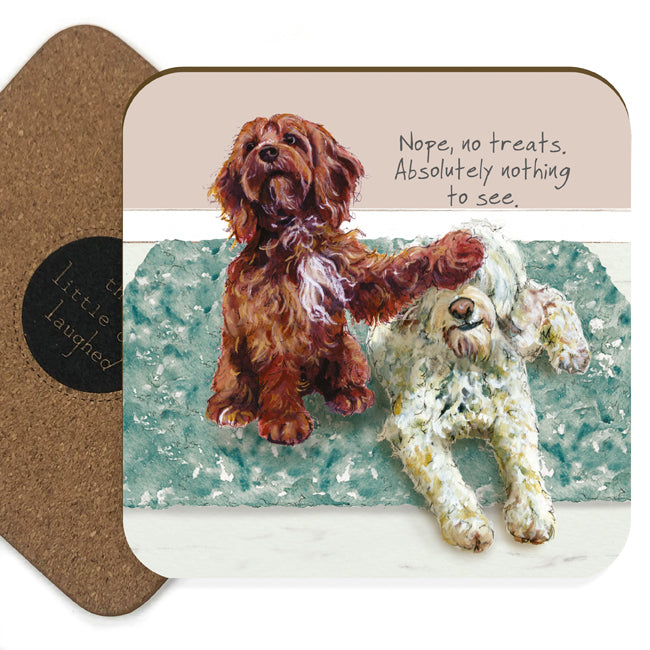 Coaster - Cockapoos by The Little Dog Laughed