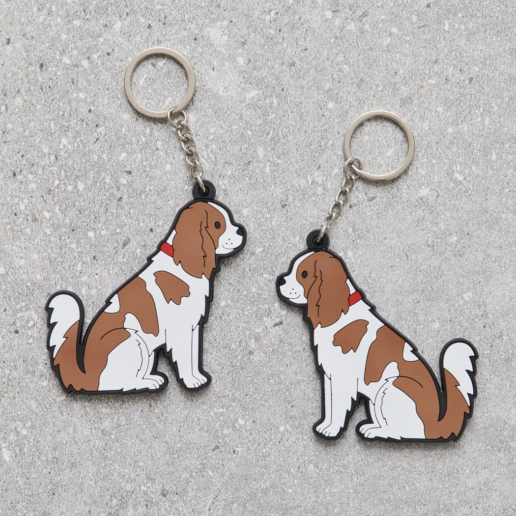 Cavalier King Charles Spaniel Dog Keyring