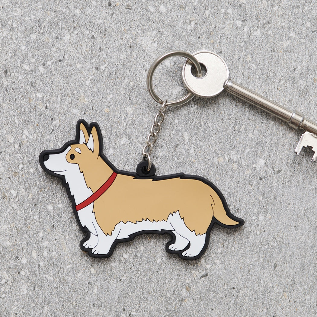 Corgi Dog Keyring