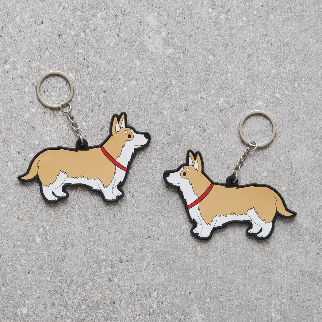 Corgi Dog Keyring