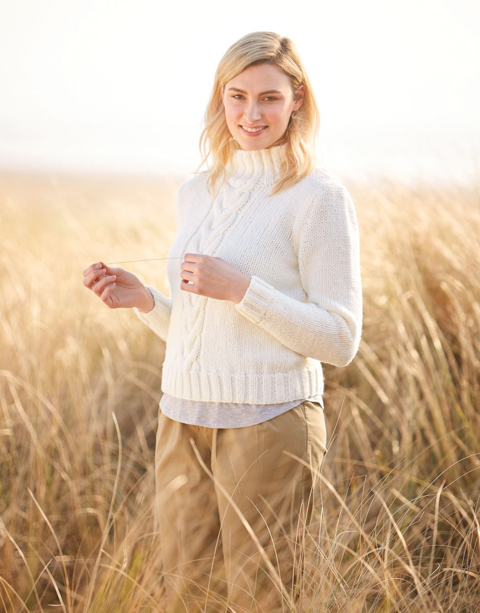 Pattern - Sweater in Bonus Chunky Wool 10008